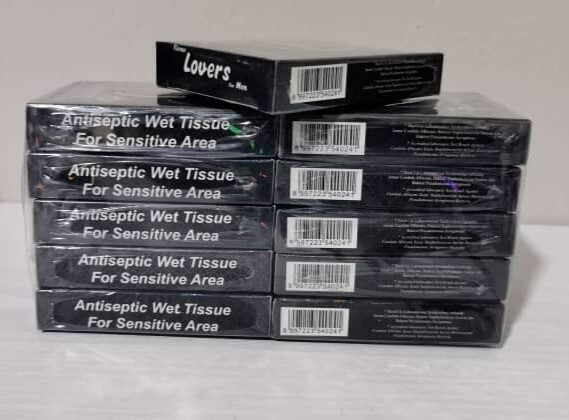 10 BOX + 1 Box FREE Super Magic Man Antiseptic Tissue Longer Delay Ejaculation