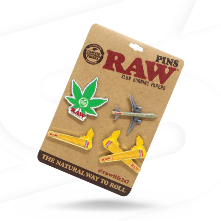 RAW Classic Badge Pin Set