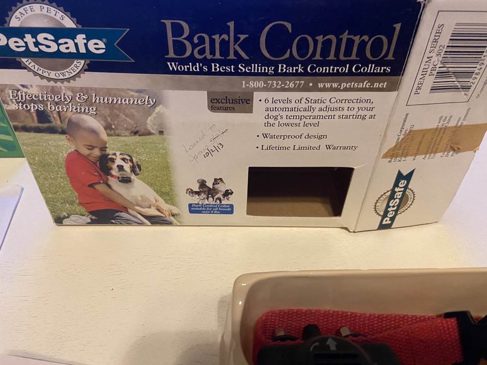 Pet Safe Bark Control