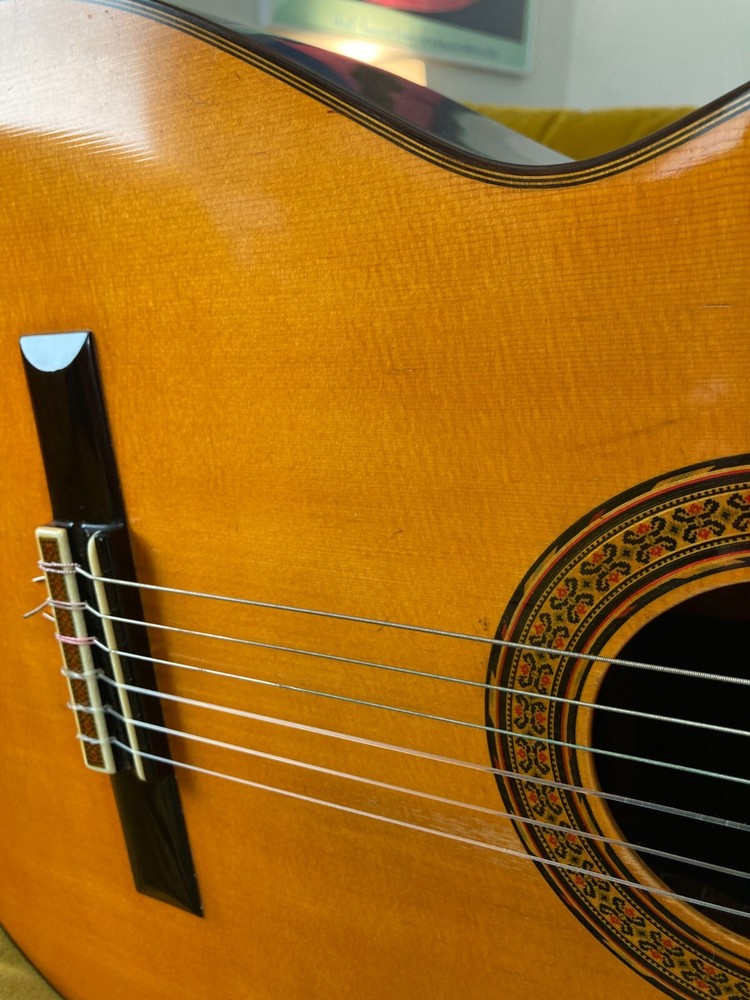 Sakazo Nakade 2000SS classical guitar 1971 – solid, braz rw, carved, signed