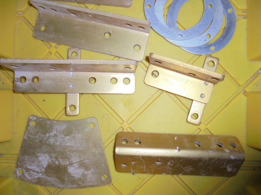 Glendinning Cablemaster ASSORTED BRACKETS, RINGS ANODIZED OR PLAIN ALUMINUM