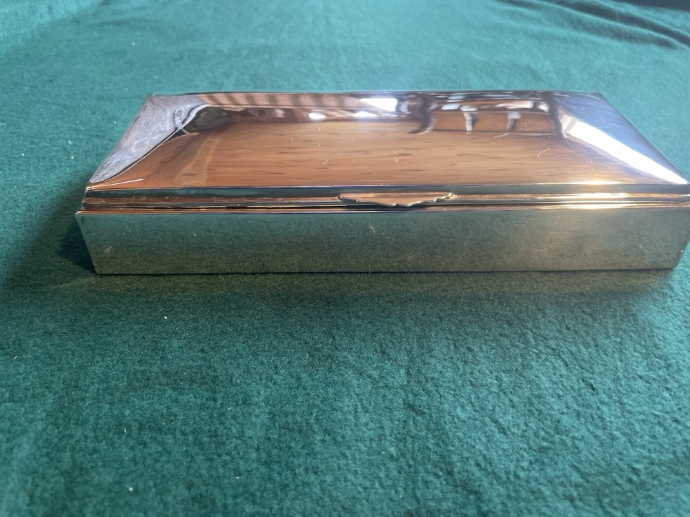 Camusso Sterling Silver 925 Box Made in Peru