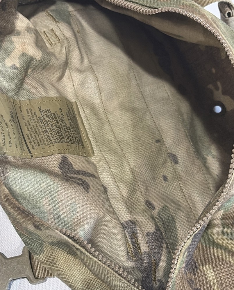 USGI MOLLE II OCP Multicam Waist Pack / Butt Pack
