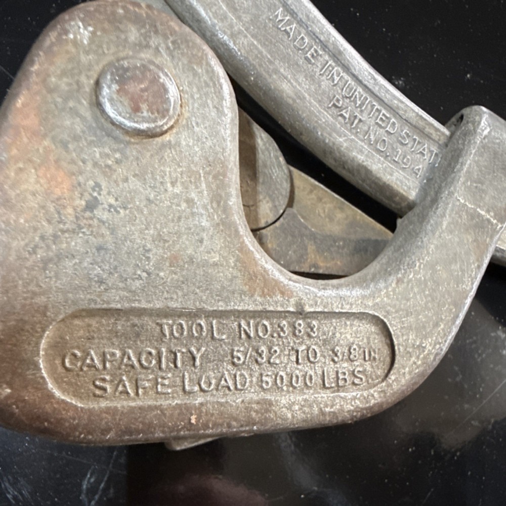 Crescent Cable Puller Tool 383, 5/32–3/8 in Capacity, 5000 lbs Safe Load