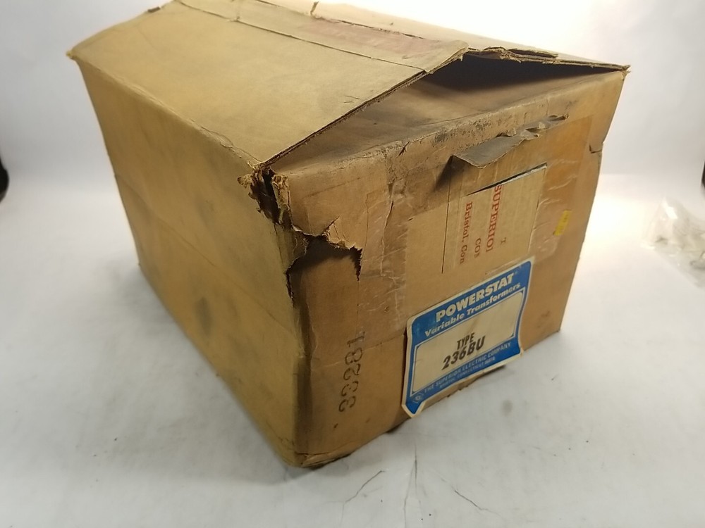 NOS 236 BU TYPE - SUPERIOR POWERSTAT VARIABLE TRANSFORMER