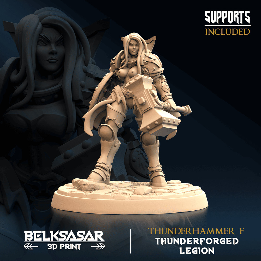 THUNDERFORGED LEGION THUNDERHAMMERS (NSFW) (6U)