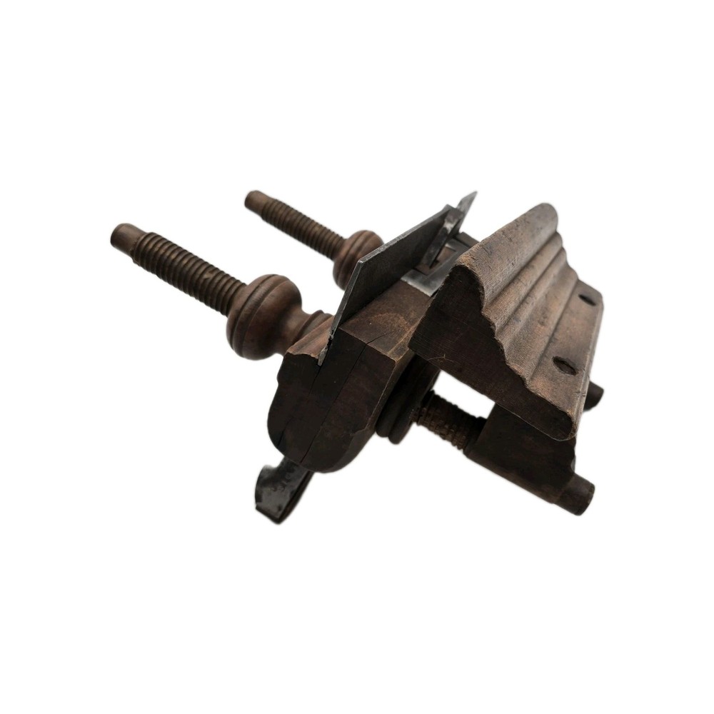 Vintage Wood Plane Plow Screw Tool