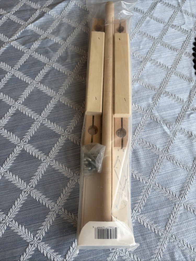 Hardwood Split Rail Scroll Needlework Frame FA Edmunds 8 1/2" x 18" #2999