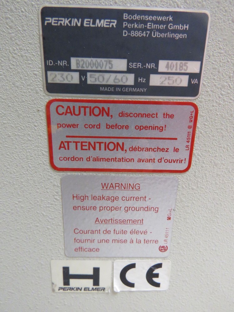 Perkin Elmer Lambda Bio 40 UV/Vis Spectrophotometer