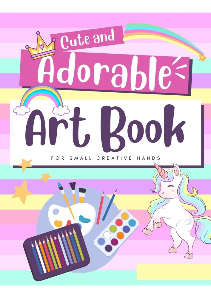 Unicorn Fun Activity Coloring Book eLearning INSTANT DIGITAL DOWNLOAD