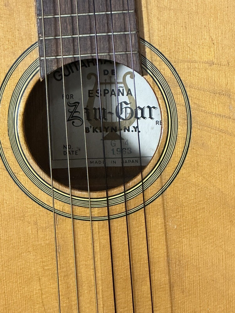 Zim-Gar Classical Guitar 1963