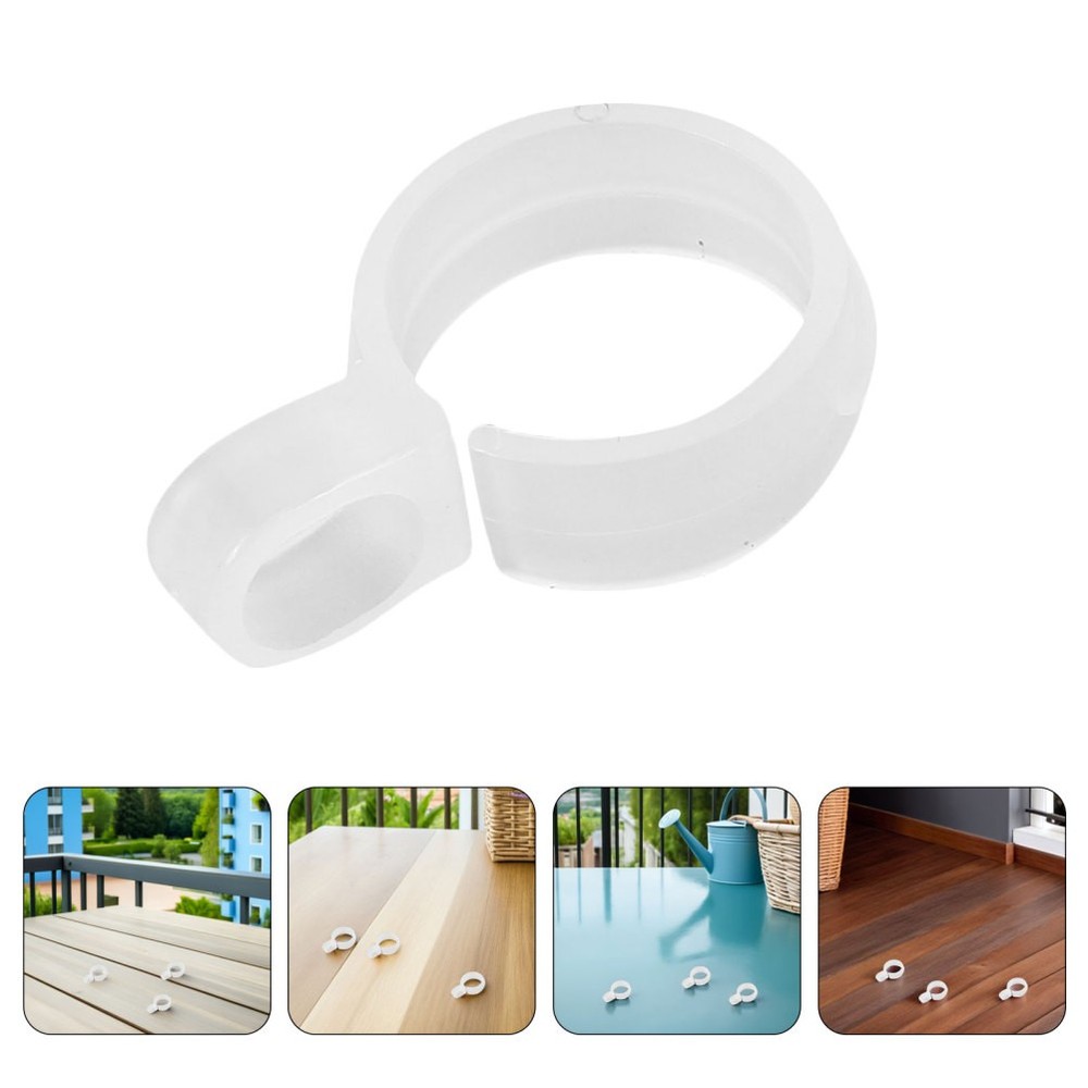 100 Pcs Laundry Hooks Hanging Clips Clothing Windproof for Clothes