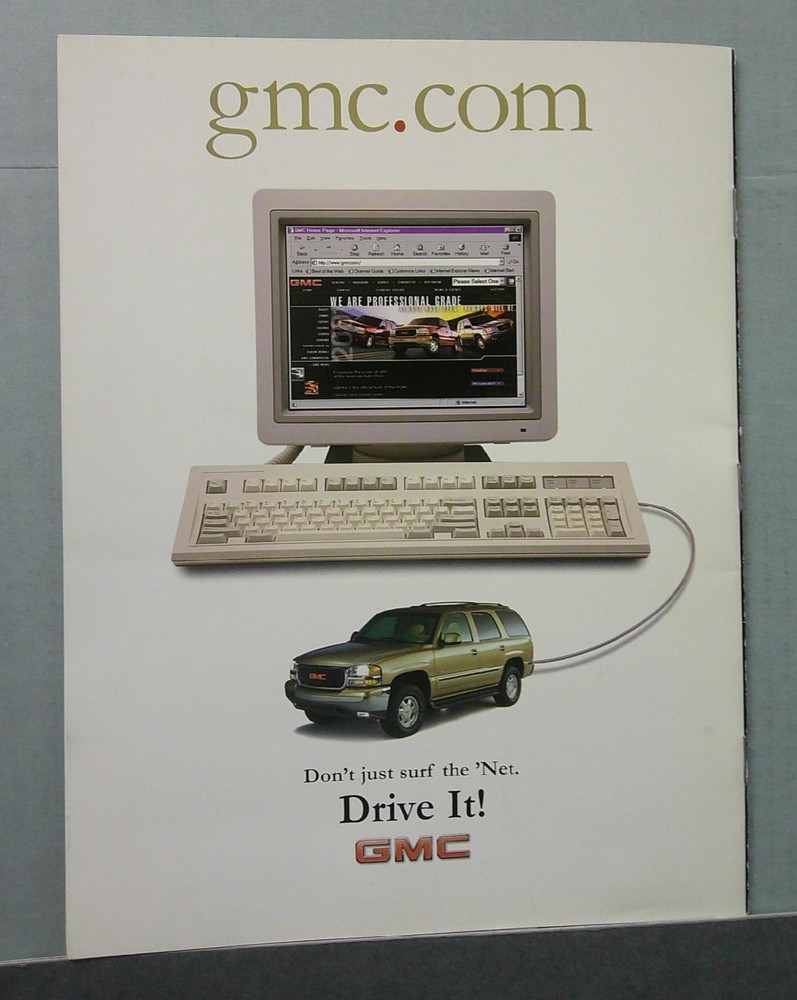 2001 GMC Sales Catalog