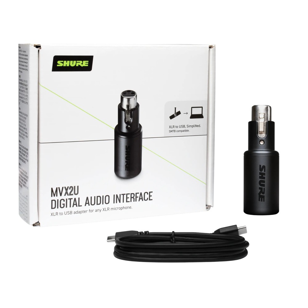Shure MVX2U Gen 2 USB-C Audio Interface