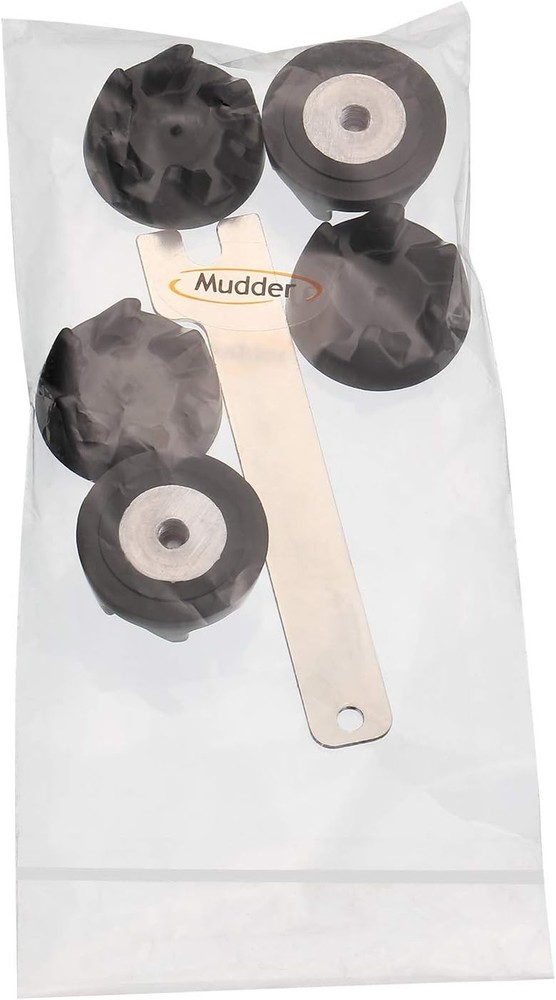 Mudder 5 Packs 9704230 Blender Coupler Coupling Replacment Black