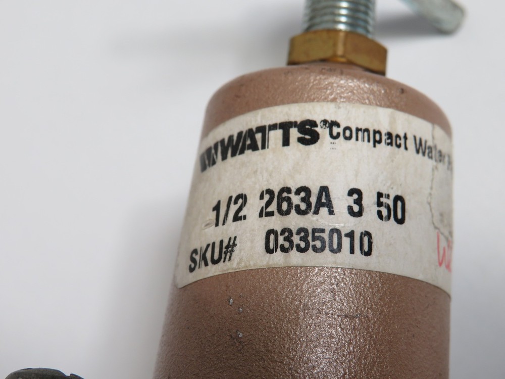 Watts 0335010 Water Pressure Reducing Valve 1/2" 235A 3-Way USED