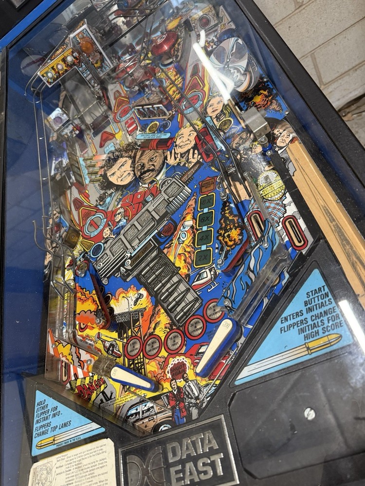 Lethal Weapon 3 1992 DATA EAST Pinball Machine GREAT Condition