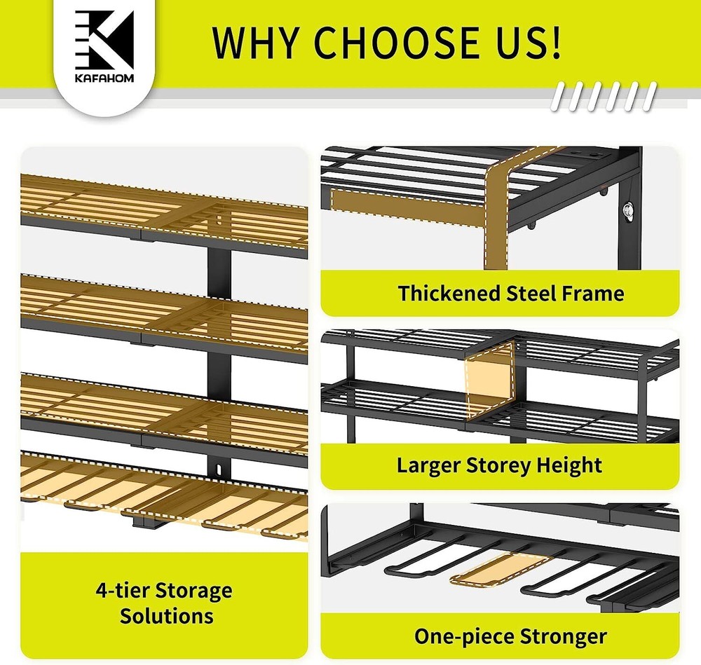 Power Tool Organizer Drill Holder Wall Mount Hand Tools Storage Rack Metal Black