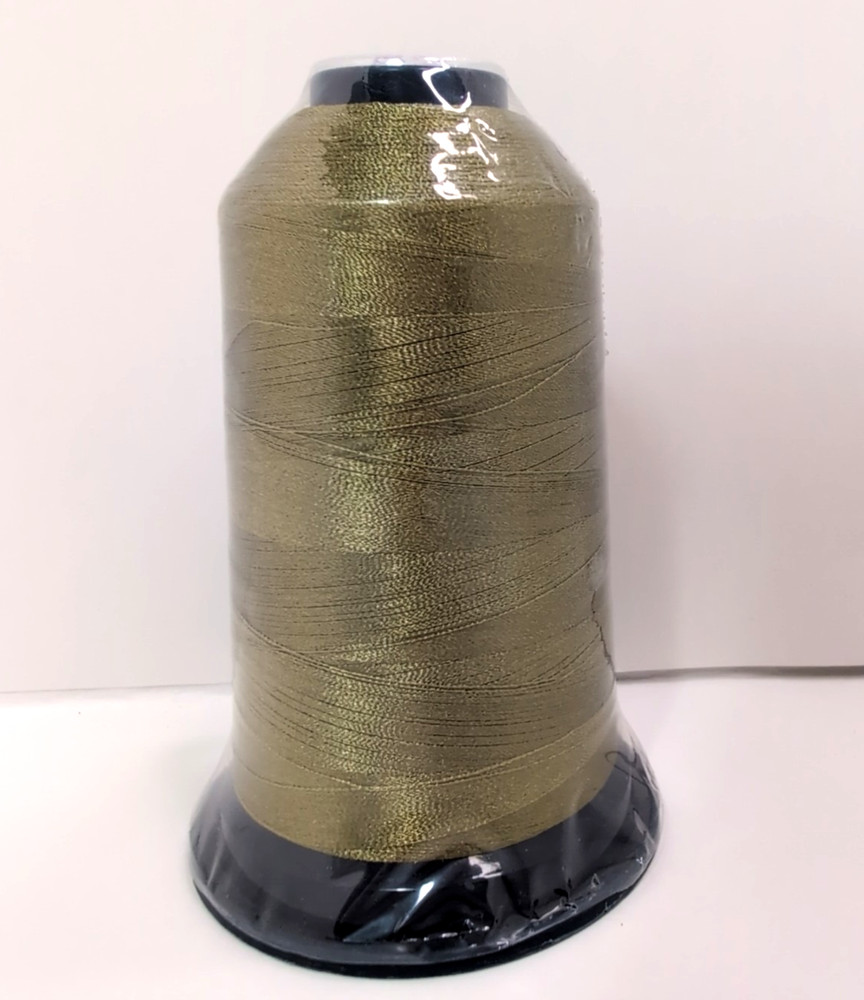 Fufus Chartreuse 5000m Polyester Thread Cone Color # PF287 Lot # 27073