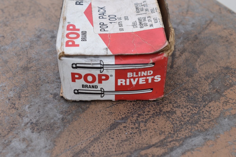 POP Rivet SD8375UG Interlock Rivet 1/4" Diameter 5/64-3/8" Quantity - 100