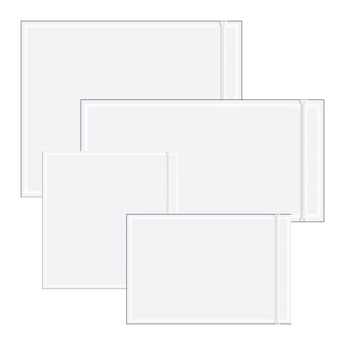 Resealable Document Envelopes "Clear Face"