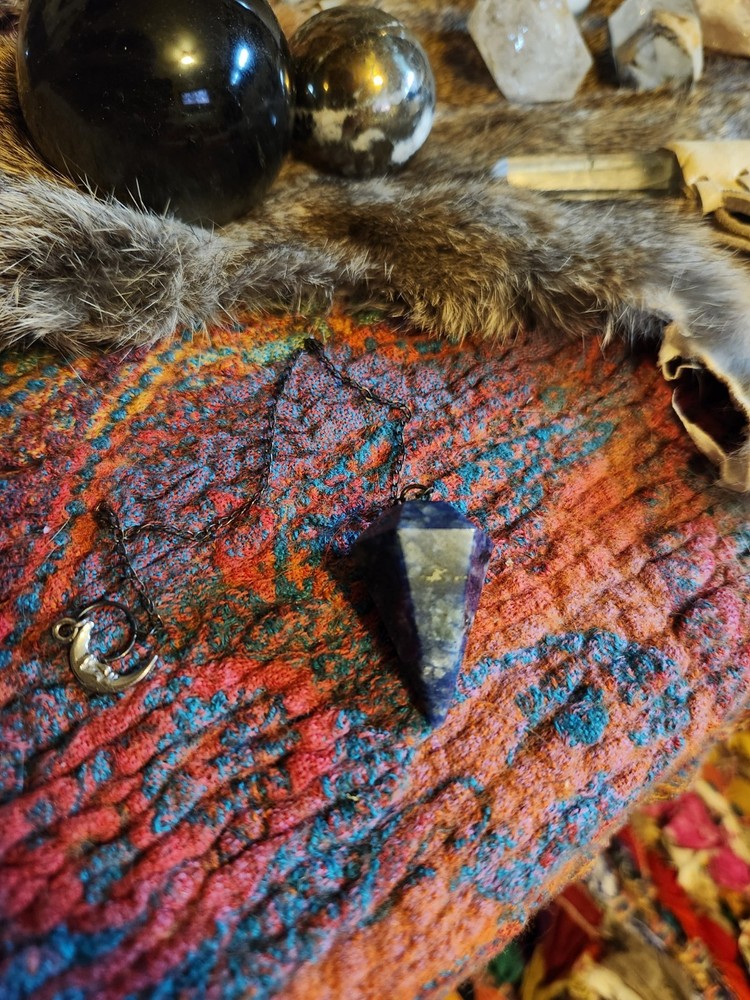 Lapis Lazuli Pendulum - Scrying, Divination Work.