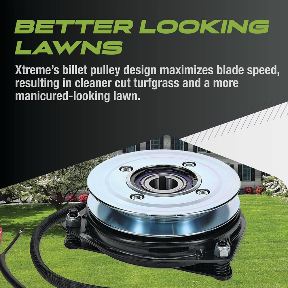 PTO Clutch For Snapper 5023232 w/Bearing Upgrade & Replaceable Wire