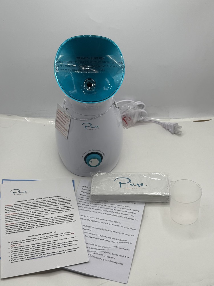 Nano Steamer 3 in 1 Multi-Functional Ionic Facial Steamer