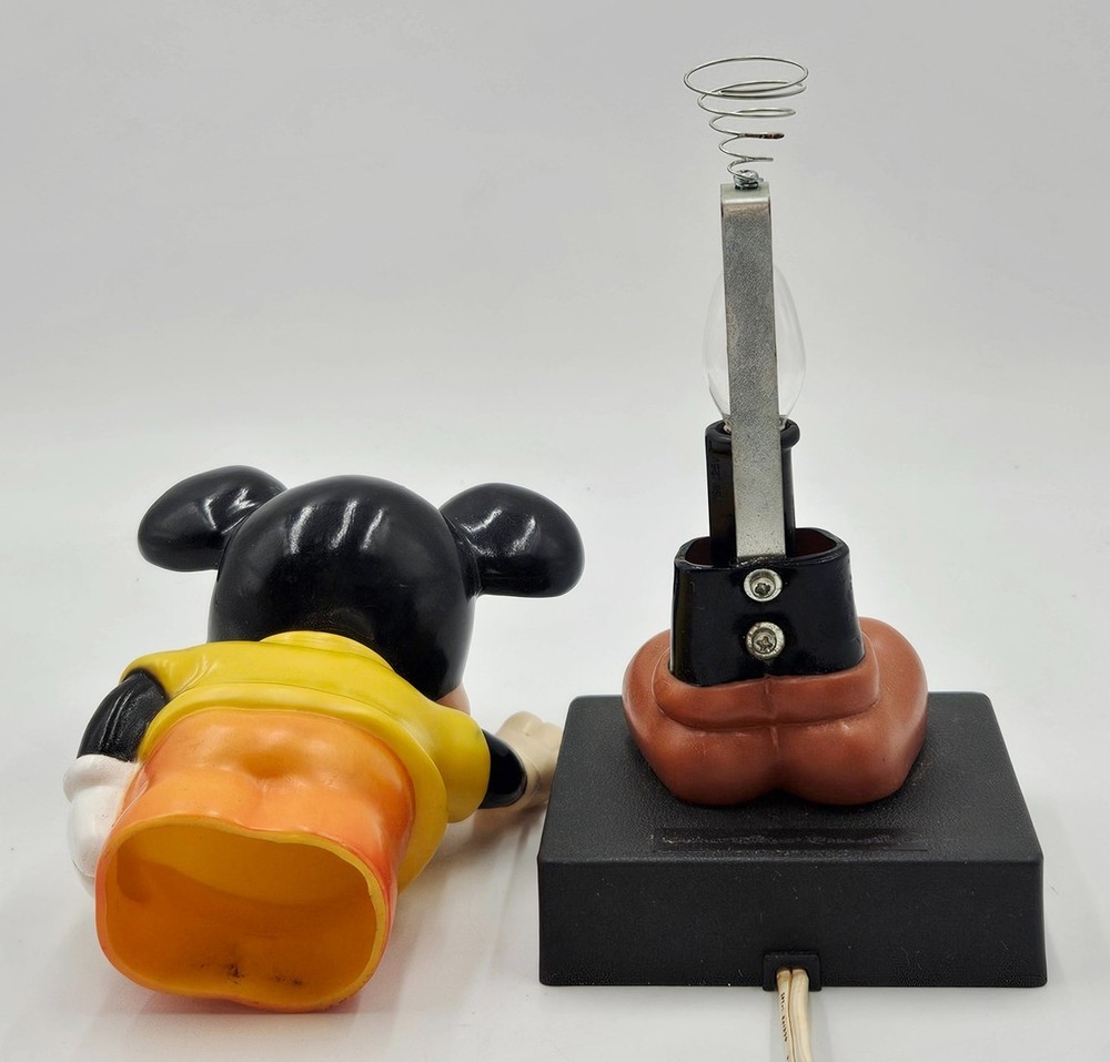 Mickey Mouse Vintage Bobble Light Electric Wired