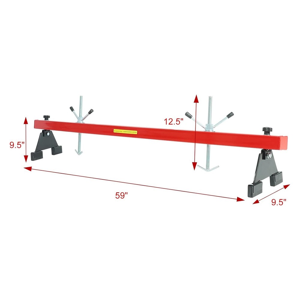1100 Lbs Engine Support Bar Engine Load Leveler Transmission w/ Dual Hook