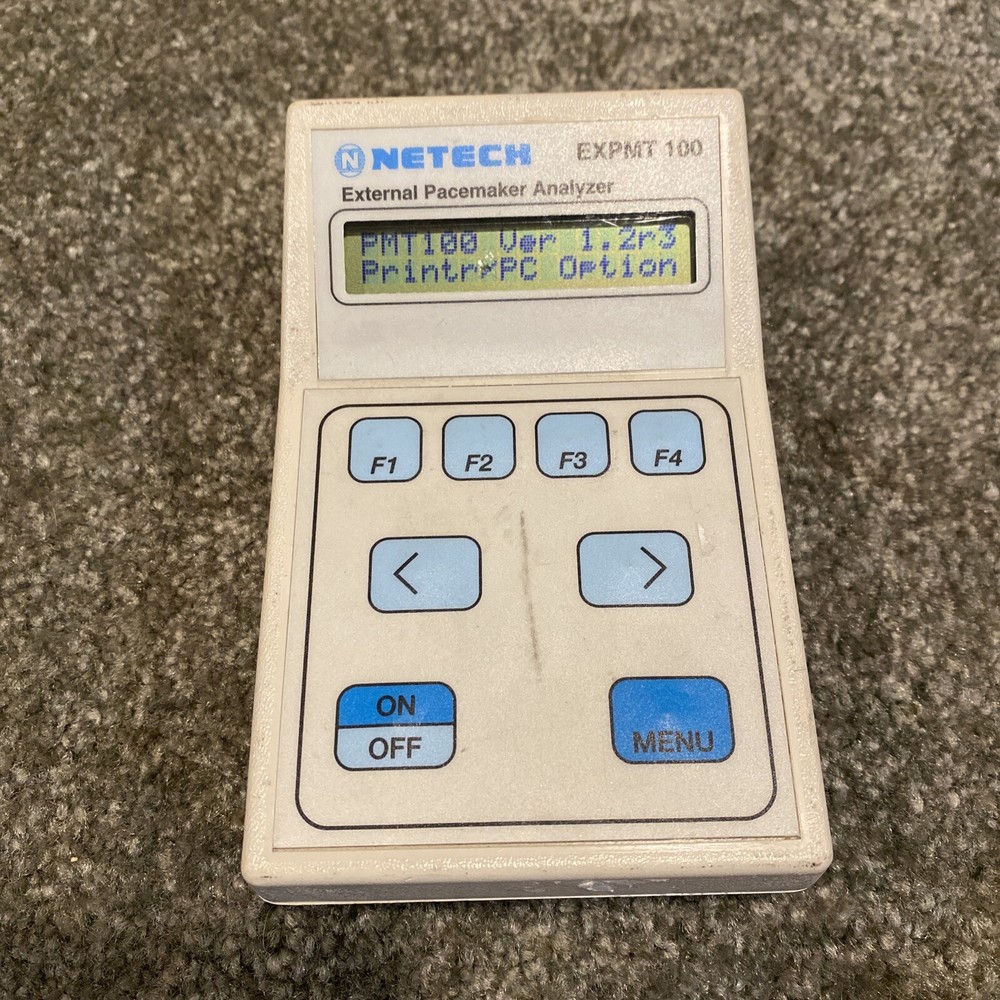 Netech EXPMT 100 Digital Handheld External Pacemaker Analyzer Test EXCELLENT!