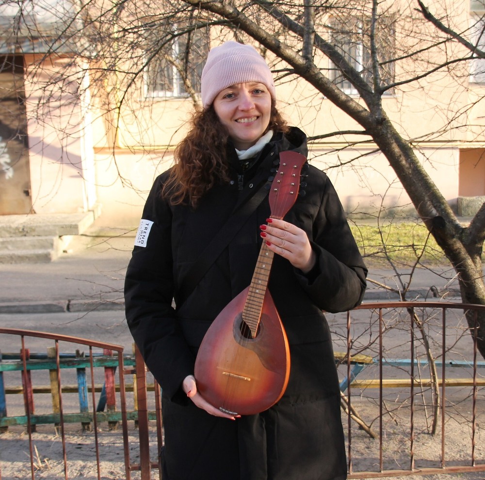 Vintage Mandalina 8 strings / national stringed instrument