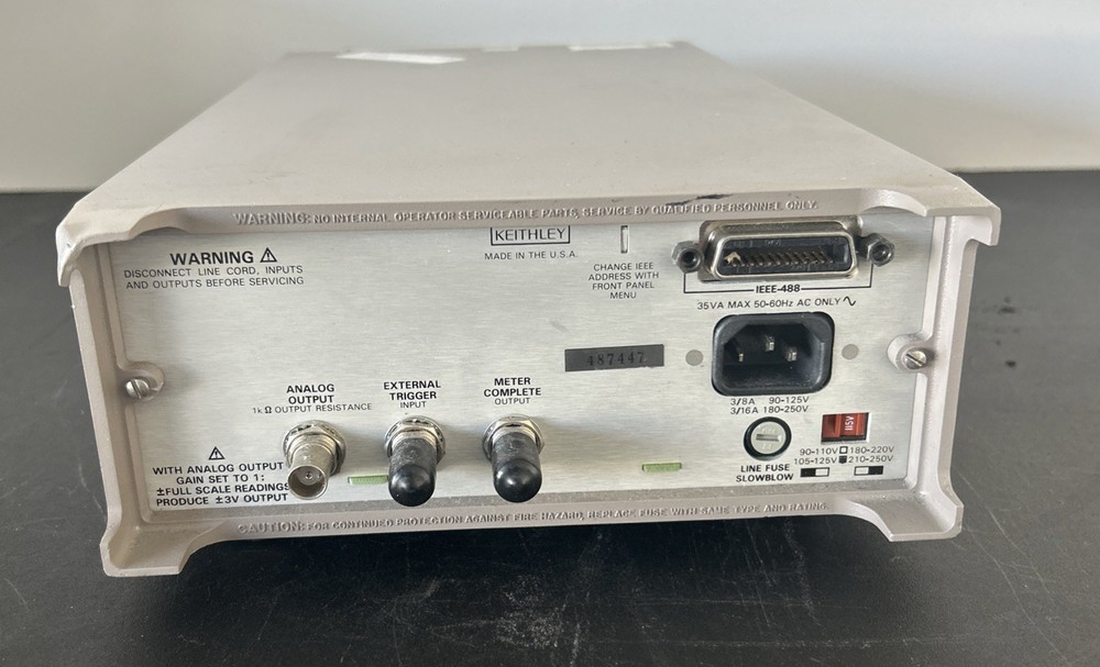 Keithley 182 Sensitive Digital Voltmeter 90–110V. This