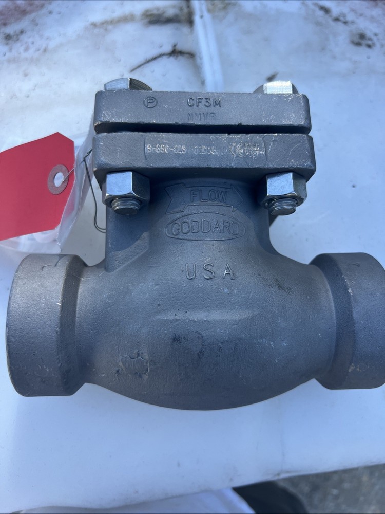 GODDARD 1-1/2” Check Valve CF3M