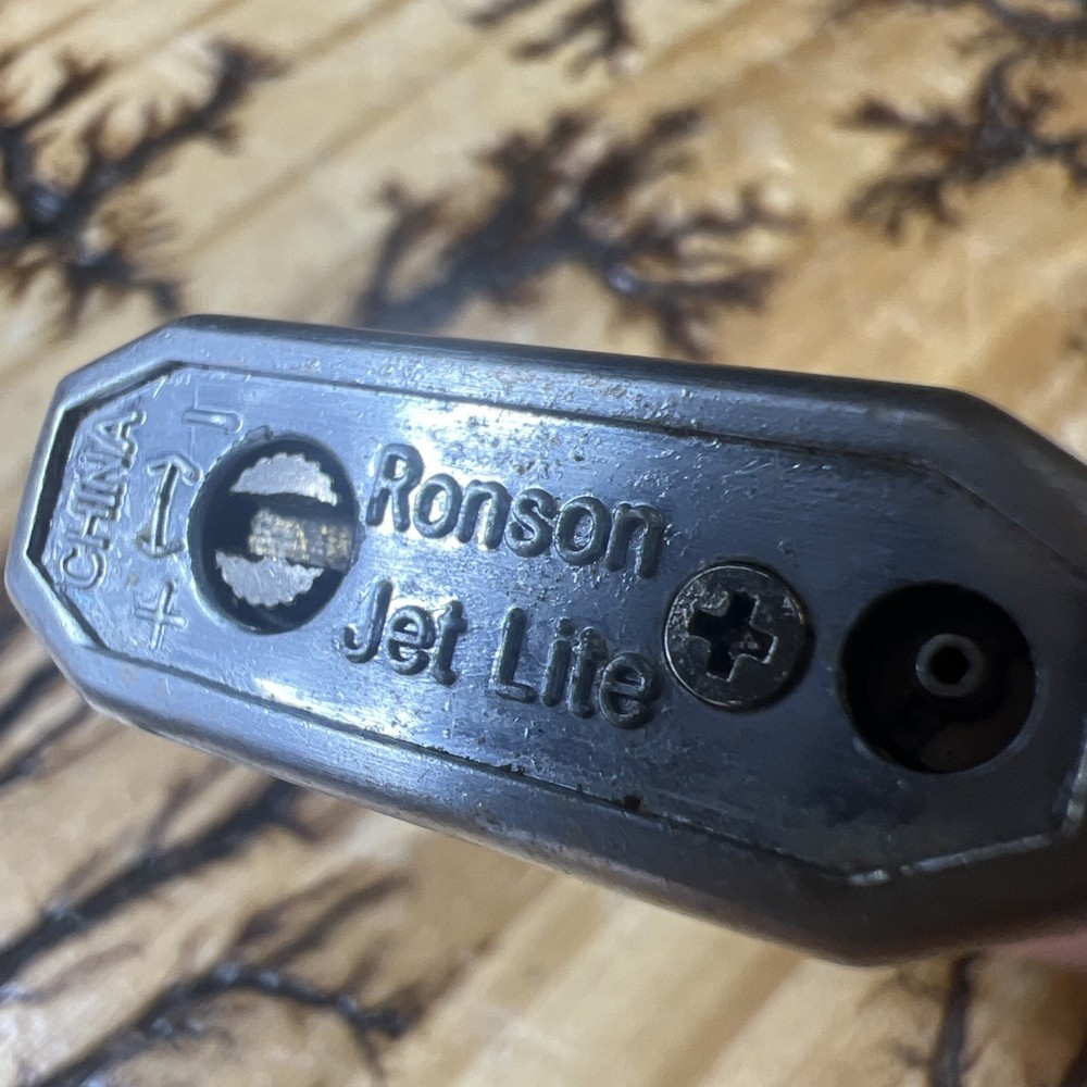 Ronson Jetlite Butane Torch Lighter Refillable