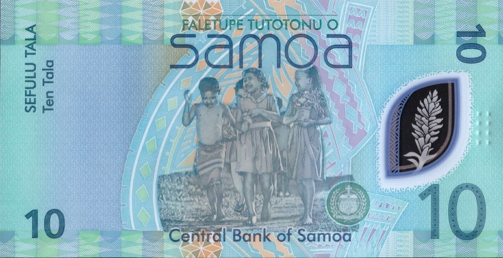 SAMOA 10 TALA 2023 P-48 UNC