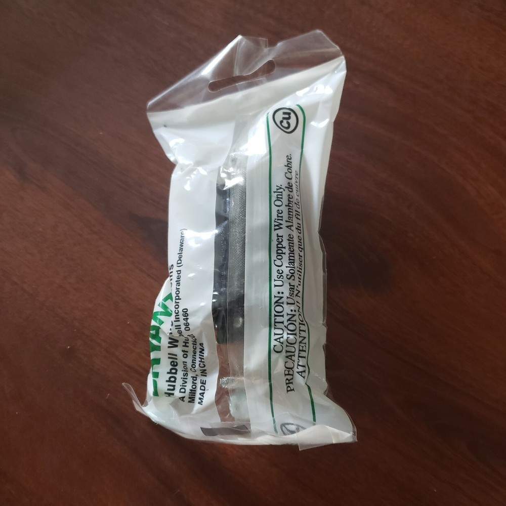 Bryant Bry4901B Wall Switch,Brwn,20A,1-Pole Switch