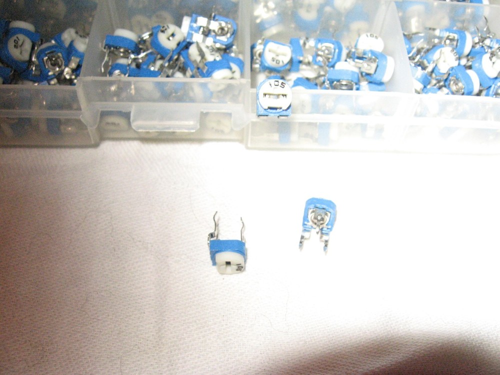 300 Pieces 15 Different Values Variable Resistor Assortment