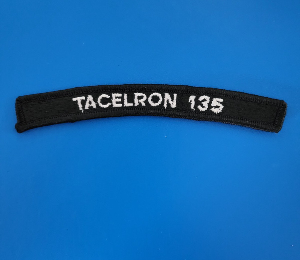 US Navy TACELRON 135 Electronic Attack Squadron "Black Ravens" UIM Segment Patch