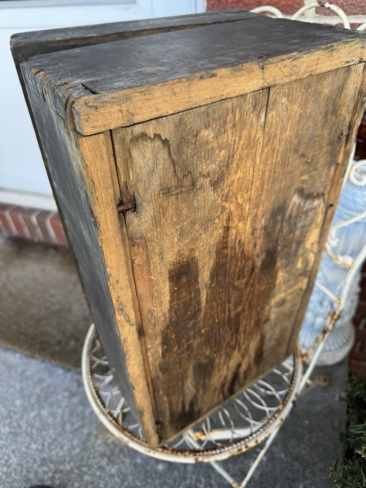 Antique Wooden Footlocker/Toolbox