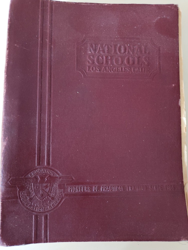 Vintage National Schools Practical Diesel Training Course Bound + 40 Booklets