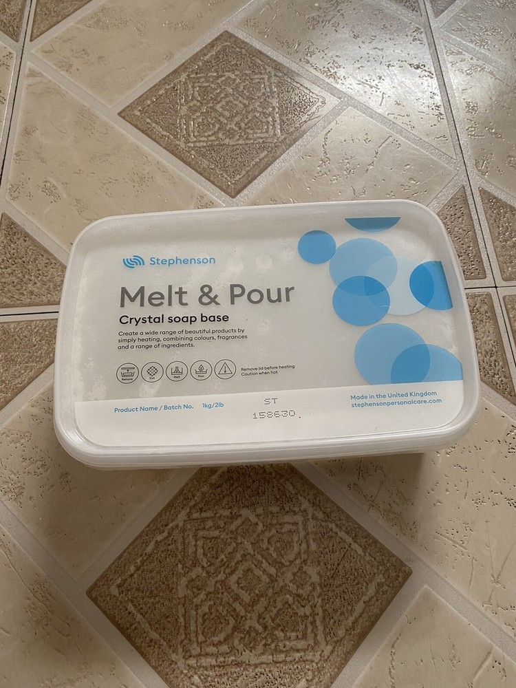 Stephenson ultra clear soap base 1kg/2lbs