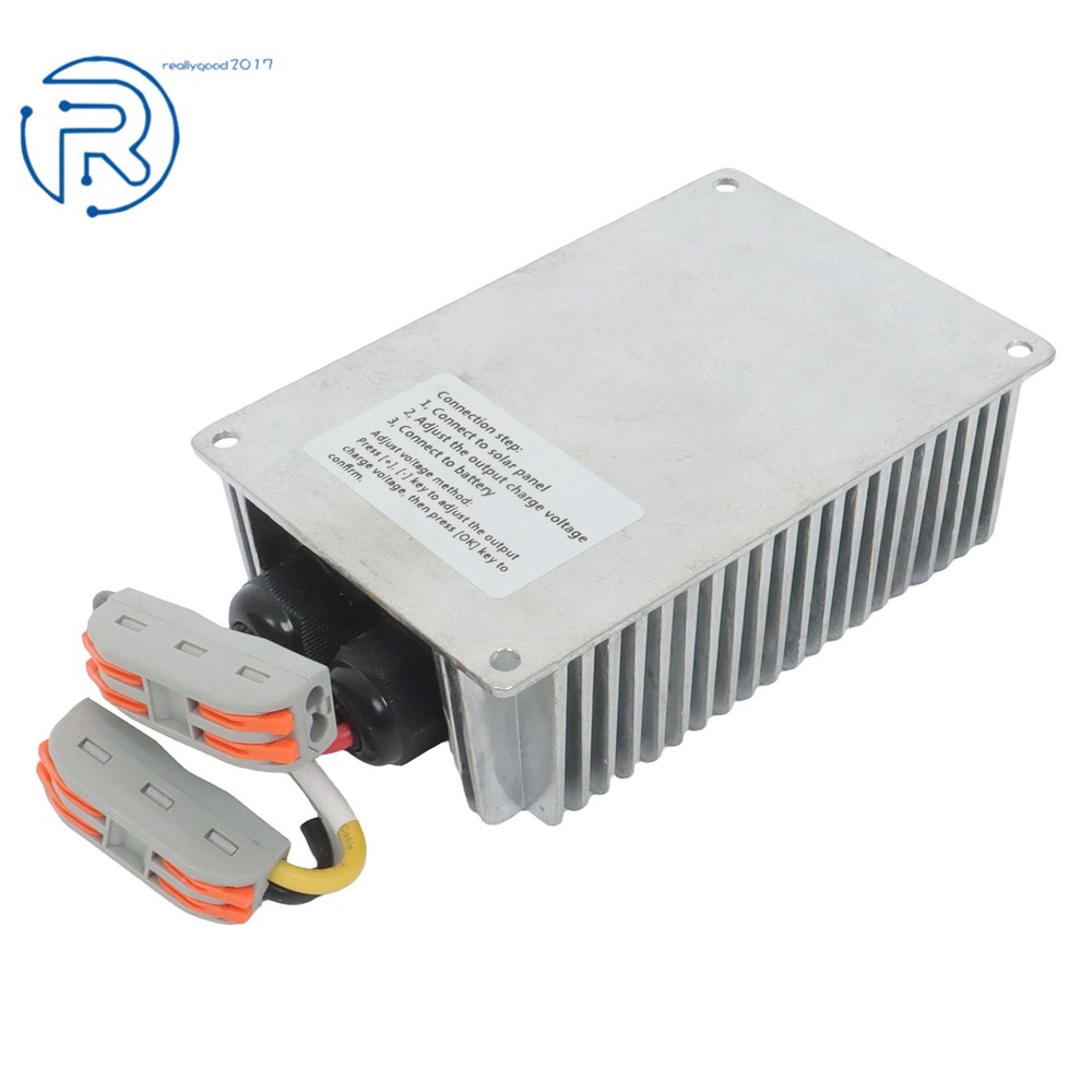 Solar Charge Controller, Boost MPPT 24‑85V Voltage LED Display Adjustable 400W