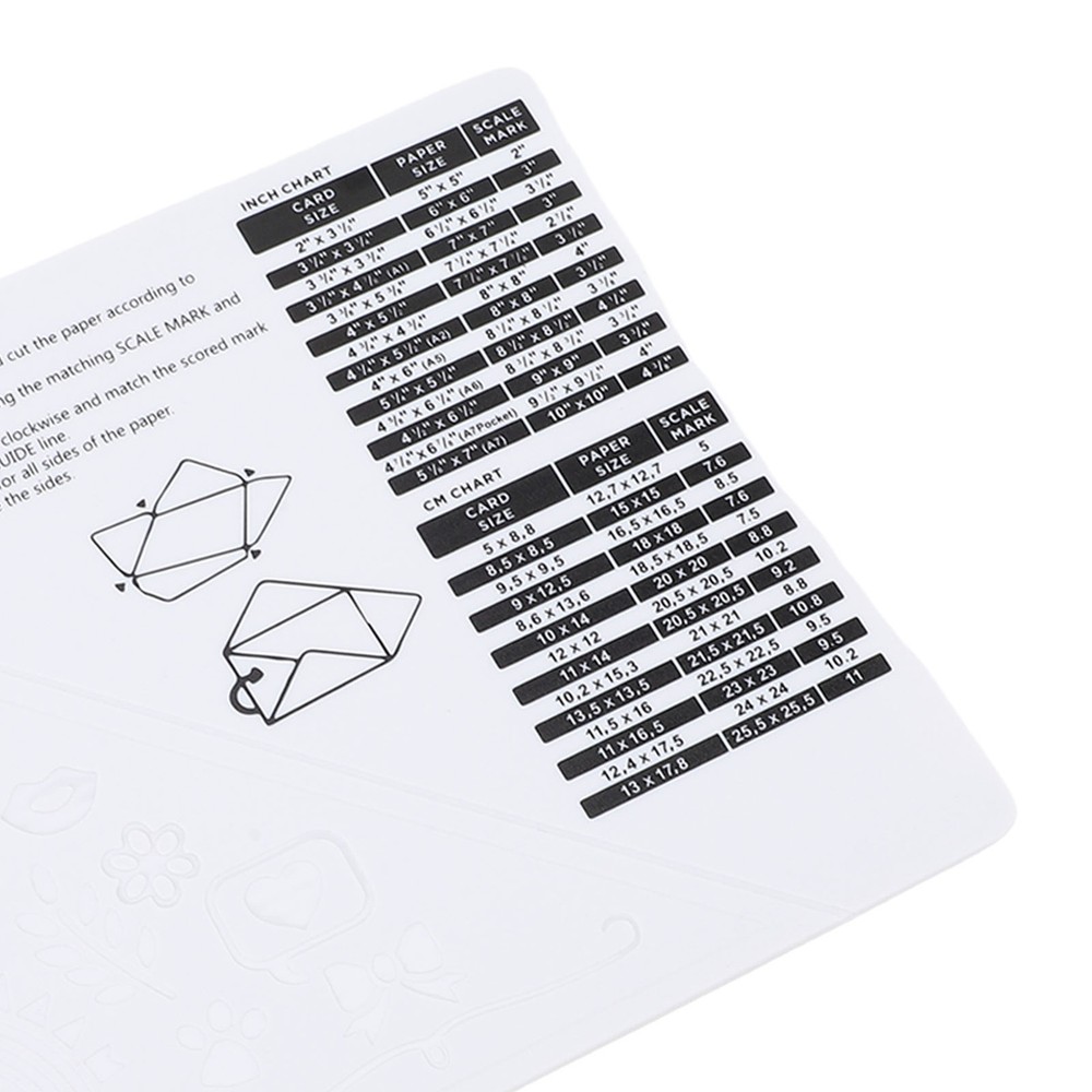 Multi Purpose Scoring Board For Paper Crafts Easy To Use