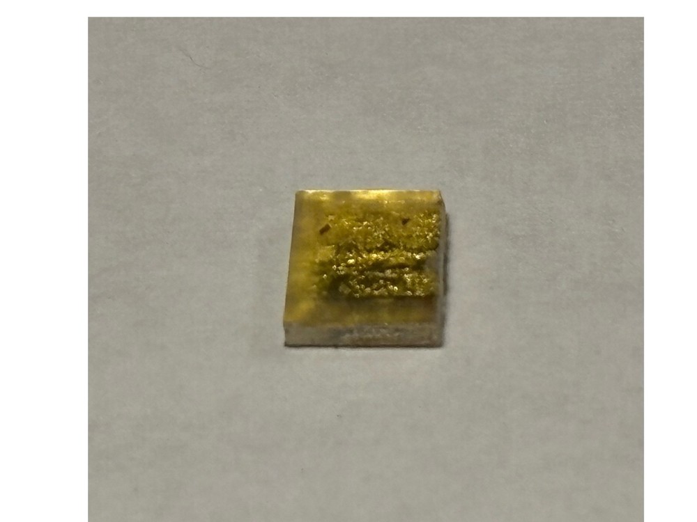 5 mm x 5 mm Gold Kapton Foil Segment Flown Apollo 11 Command Module #5