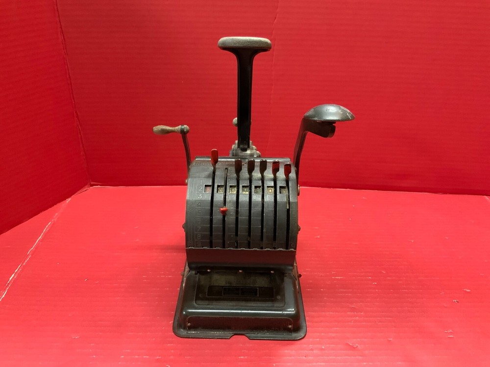 Vintage Lightning Check Writer Series 500