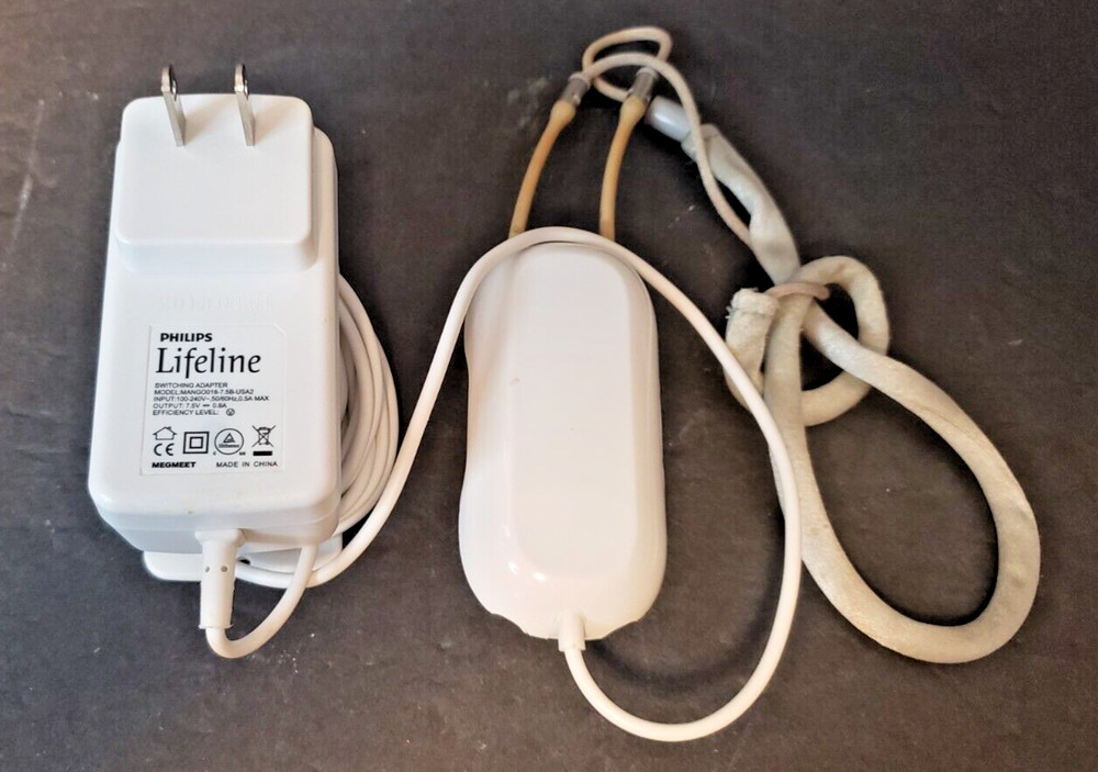 Philips Lifeline Mobile Button Pendant Go Safe- Stay Secure and Connected