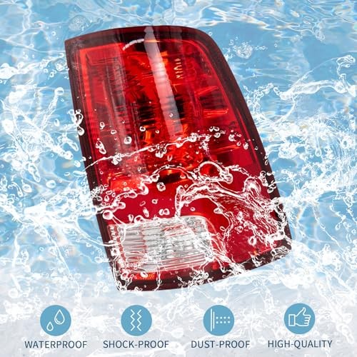 Rear Tail Lights Assembly Compatible With 2009-2018 Dodge Right Passenger Side