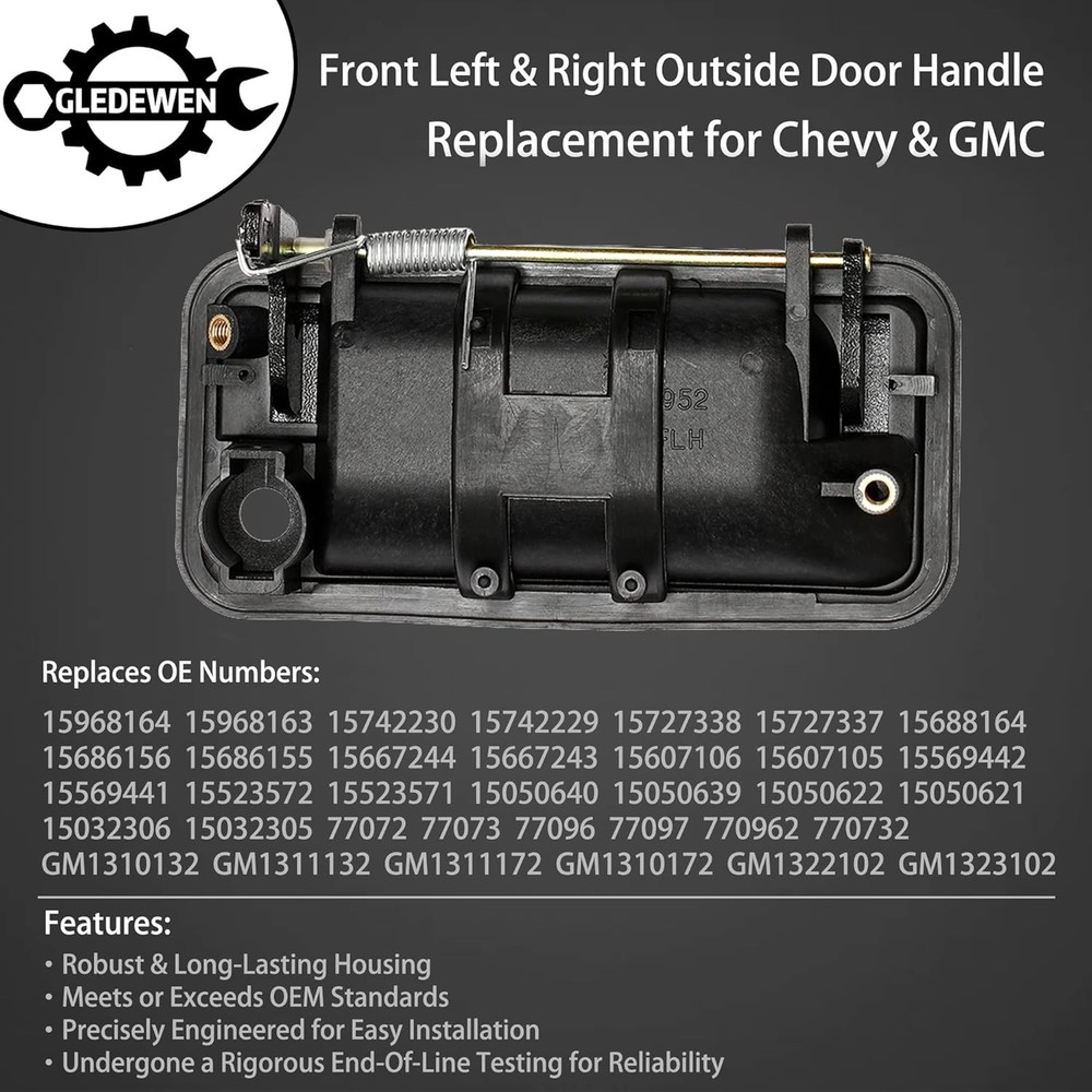 Exterior Vehicle Door Handle