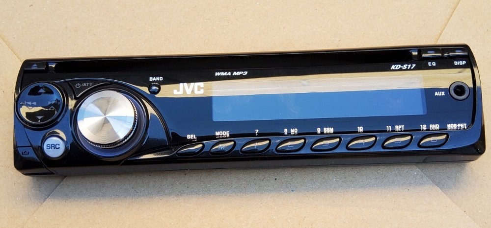 JVC KD-S17 FACEPLATE ONLY